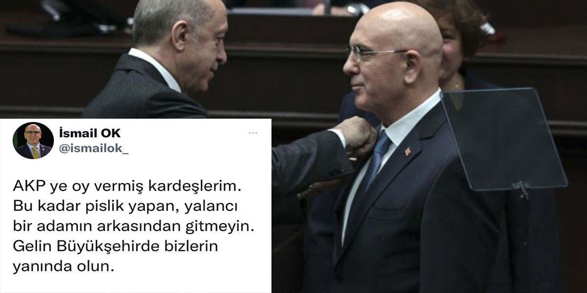 İsmail Ok Erdoğan’ı eleştirdiği paylaşımlarını sildi! Bu kadar pislik adamın arkasından gitmeyin!