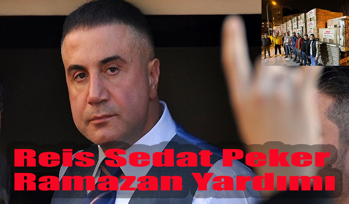 Gelenek Bozulmadı Reis Sedat Peker Ramazan Yardımına devam ediyor, Binlerce aileye yardım kolisi gidecek