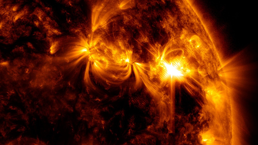 Güneş’teki patlamaların yayılma anı NASA tarafından görüntülendi!