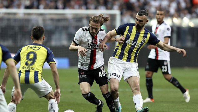 Beşiktaş-Fenerbahçe maç sonucu 1-1 canlı anlatım