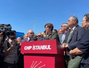 Canan Kaftancıoğlu: Atatürk Havalimanı katarlılara peşkeş çekilmek için yıkılıyor