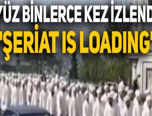 Hafız olanlar için yapılan icazet töreni Radikal İslamcılar duruma Şeriat is Loading diyerek paylaştı