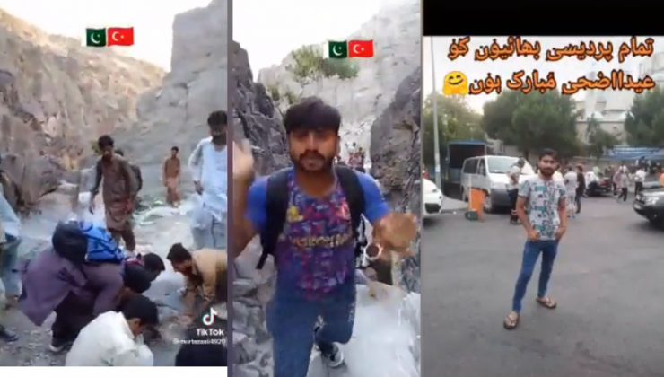 Skandal Pakistanlı kaçak, Türkiye’ye gelişini klip yapıp sosyal medyada paylaştı