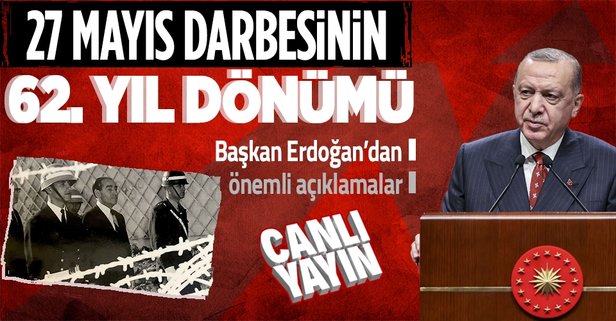 Başkan Erdoğan 27 Mayıs Darbesi’nin 62. Yıl Dönümünde Yassıada Mahkemesi Yargılanıyor Temalı Anma Programı – CANLI YAYIN￼