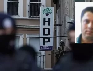 HDP binasına silahla baskın vermeye giren kimliği meçhul kişinin kimliği belli oldu