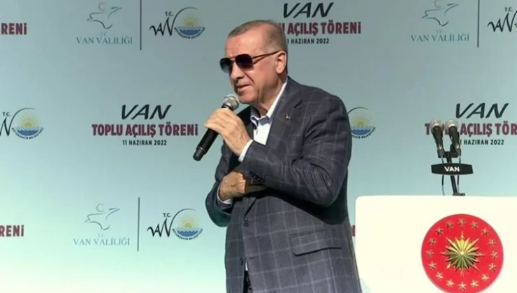 Cumhurbaşkanı Erdoğan’dan son dakika Canlı yayın Van Toplu Açılış Töreni açıklamaları
