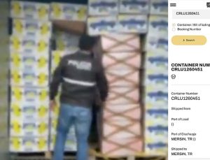 Ekvator’da muz konteyneri içerisinde 845 kilogram kokain yakalandı