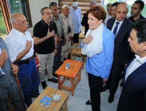 İyi parti lider Meral Akşener Diyarbakır da taziye ziyareti gerçekleştirdi…