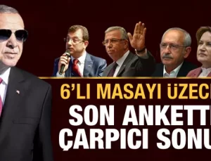 En Son anketten çıkan çarpıcı sonuç: Erdoğan’a güven tam, halk kararını verdi!