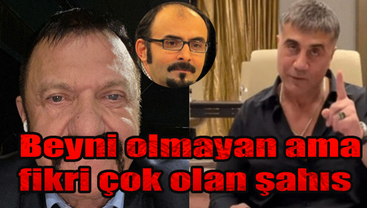 Reis Sedat Peker: FETÖ üyesi Emre Usluyu yerin dibine soktu! beyni olmayan ama fikri çok olan şahıs