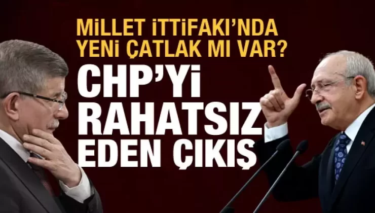 6’lı masada  Suriye krizi: Gelecek Partisi lideri Davutoğlu’nun sözleri CHP’yi rahatsız etti