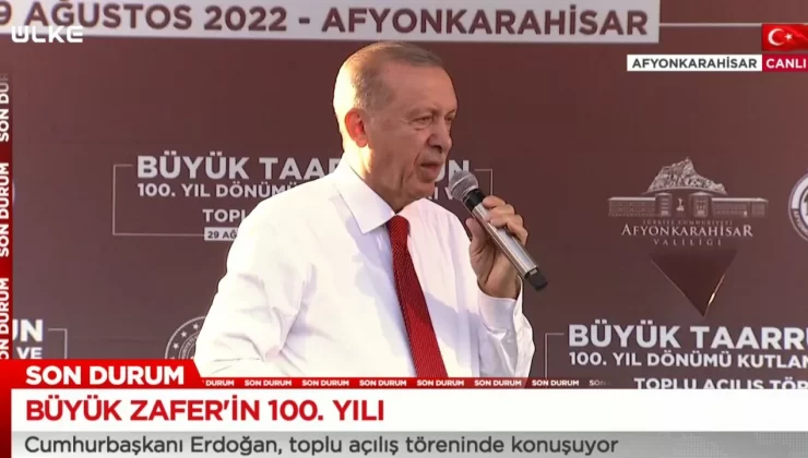 Cumhur-u Reis  Erdoğan Afyonkarahisar’da konuşuyor – Canlı yayın