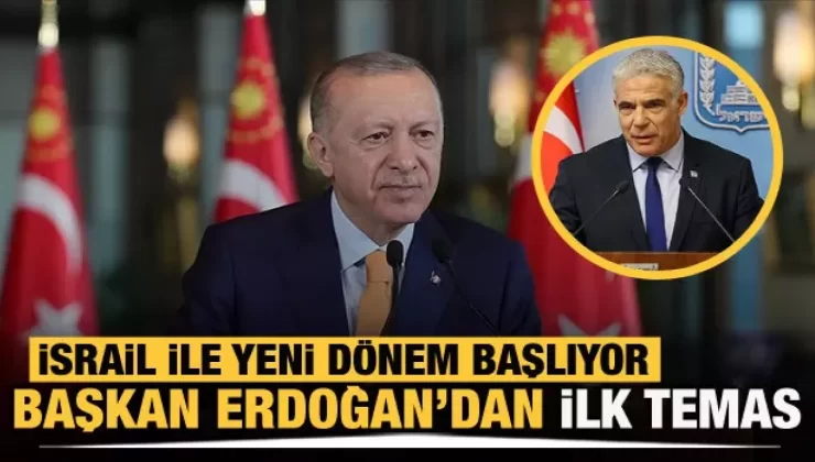 Cumhurbaşkanı Erdoğan İsrail Başbakanı Lapid ile görüşme gerçekleştirdi…