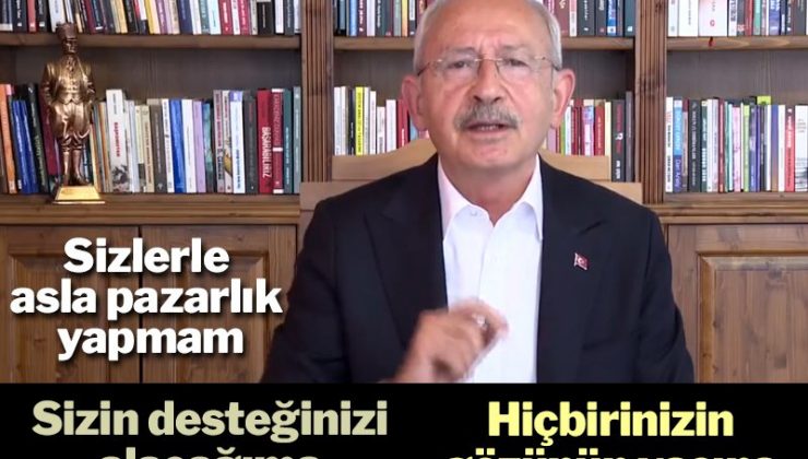 CHP lideri Kılıçdaroğlu’ndan yeni video: Saray da sureti haktan görünenler de iyi dinlesin…