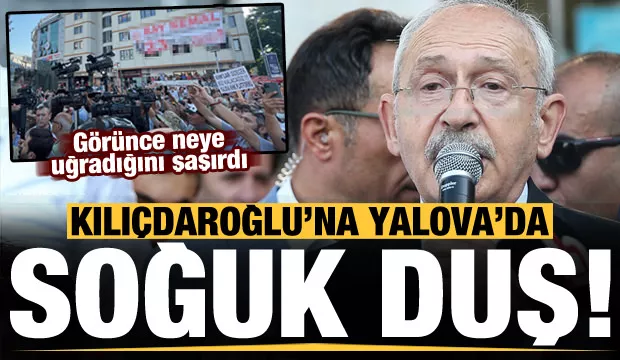 Kemal Kılıçdaroğlu’na Yalova’da soğuk ter döktü: Görünce neye uğradığını şaşırdı!￼￼