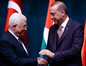 Cumhurbaşkanı Erdoğan, Filistin Devlet Başkanı Mahmud Abbas’ı Resmî Karşılama Töreni – CANLI YAYIN￼