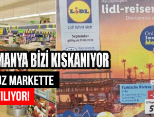 Almanya’da marketlerde Türkiye tatili satılıyor!