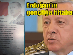 Kocaeli TÜGVA öğrenci yurdu girişine Erdoğan gençliğe hitabesi asıldı iddiası ” Paranı ver, Gönlünü ver… “