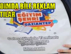 Ak Partili Fatma Şahin’in reklamının yapıldığı çantalar sosyal medyada gündem oldu! REZİLLİK!