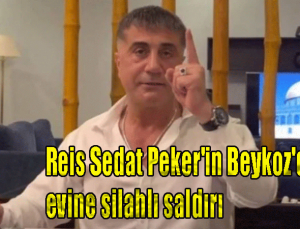 Reis Sedat Peker’in Beykoz’daki evine silahlı saldırı, bir kişi ağır yaralandı, saldırganlar kaçtı