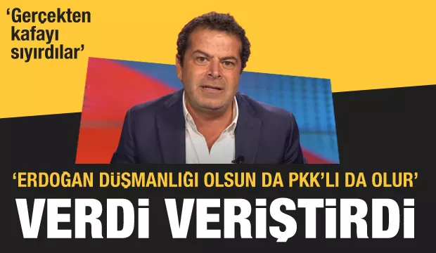Cüneyt Özdemir yine 90 taktı : Erdoğan düşmanlığı olsun da PKK’lı da olur FETÖ’cü de diyorlar