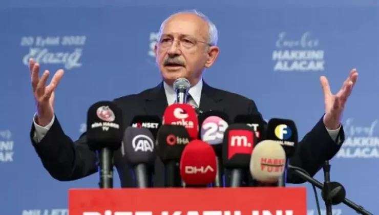 CHP Lideri Kemal Kılıçdaroğlu: ”Altılı masada sürpriz adaya yer yok! ”