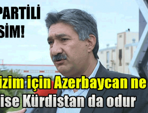 Ak Partili MKYK Üyesi Abdurrahman Kurt: Bizim için Azerbaycan ne ise Kürdistan da odur, Çok çocuk yapın