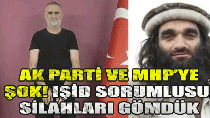 IŞİD Türkiye’de altı kente silah gömdü, Kasım Güler İtiraf etti! Bakan Süleyman açıklama yapmadı!