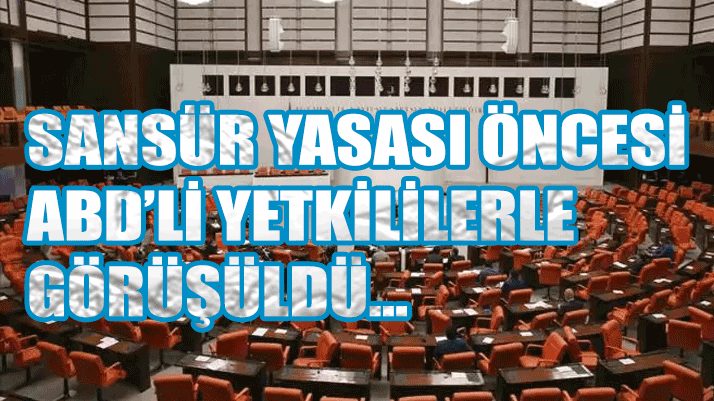 Ak Partili Kahramanmaraş Milletvekili Ahmet Özdemir, Sansür yasa tasarısı öncesinde ABD’li yetkililerle yasayı ve 29. maddeyi görüştüklerini söyledi