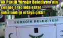 AK Partili Yüreğir Belediyesi’nin cenaze aracında esrar yakalandığı ortaya çıktı! Bunu ‘da gördük!