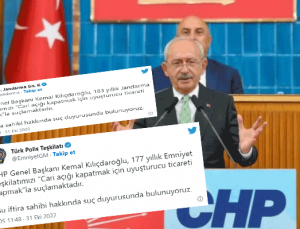 Emniyet ve Jandarma’dan Kemal Kılıçdaroğlu için suç duyurusu