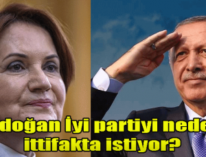 Erdoğan İyi partiyi neden ittifakta istiyor?