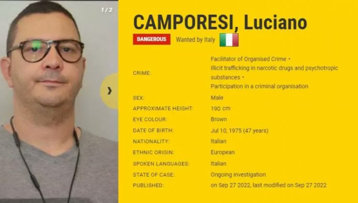 Uyuşturucu Kaçakçısı İtalyan Luciano Camporesi Antalya'da yakalandı!