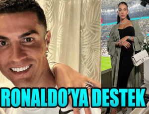 Georgina Rodriguez’den Cristiano Ronaldo’ya destek