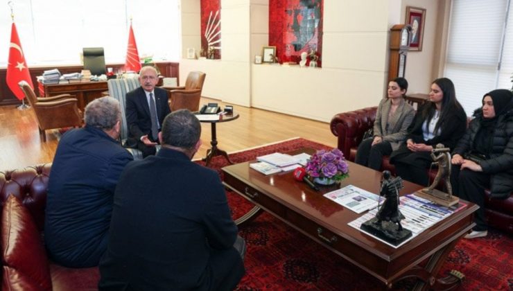 CHP lideri Kılıçdaroğlu, Malatyalı depremzede aileyle görüştü