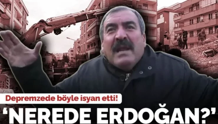 Nerede bu Recep Tayyip Erdoğan? 99 depremini eleştiren adam nerede? Maraş’ı sildiler mi” dedi