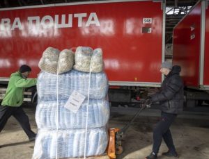 Harkiv’den depremzedelere 22 ton insani yardım