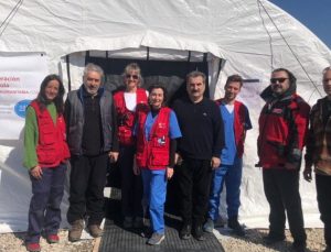 İspanya’nın kurduğu sahra hastanesinde 1800 depremzede tedavi edildi
