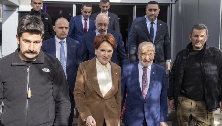 Karamollaoğlu’ndan İYİ Parti Genel Başkanı Akşener’e ziyaret