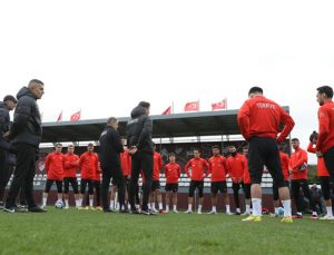 A Milli Takım, Ermenistan maçı hazırlıklarını sürdürdü