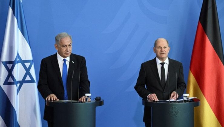 Almanya Başbakanı Scholz, İsrail Başbakanı Netanyahu ile görüştü