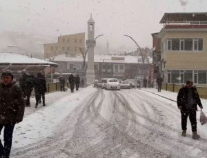 Anadolu’da kar yağışı etkili oldu
