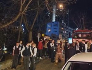 Beyoğlu’nda lüks otelde yangın: Ekipler oraya koştu