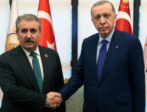 Cumhurbaşkanı Erdoğan bugün BBP lideri Mustafa Destici’yi ziyaret edecek