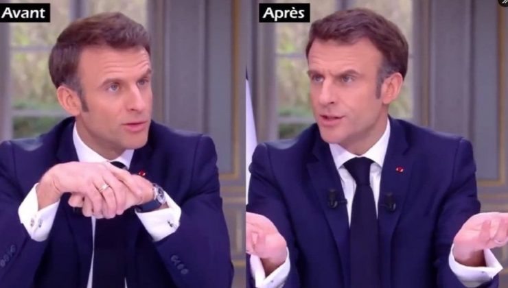 Fransa ayaktayken, Macron’un saat hamlesi dikkatlerden kaçmadı