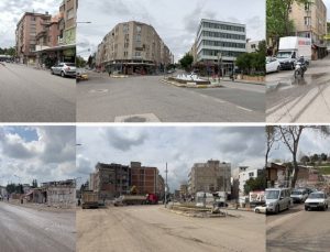 Kentin deprem öncesi ve sonrası görüntüleri dehşete düşürdü