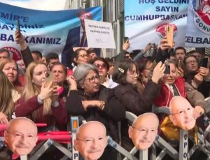 Kılıçdaroğlu ‘Hoş geldin Cumhurbaşkanımız’ pankartıyla karşılandı