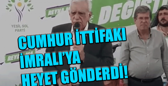 Ahmet Türk: Ak parti İmralı’ya heyet gönderdi!