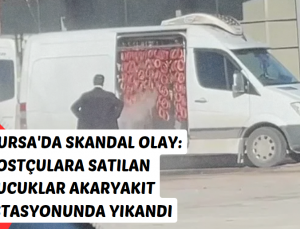 Bursa’da Skandal Olay: Tostçulara Satılan Sucuklar Akaryakıt İstasyonunda Yıkandı!